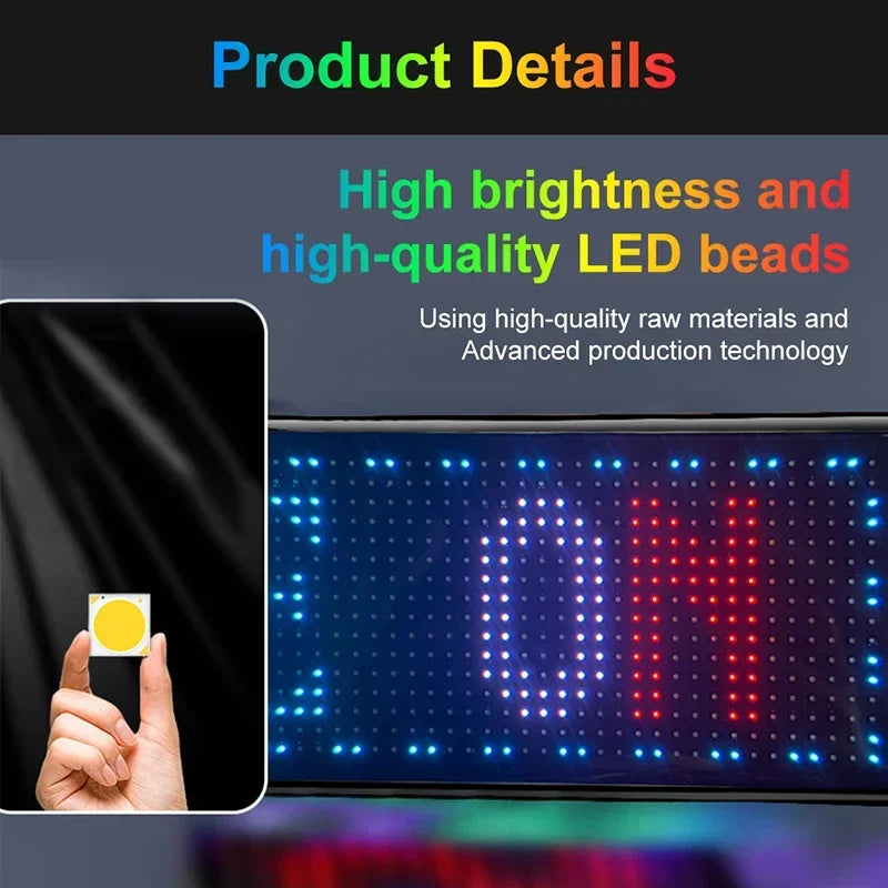 Colorful LED Sign Panel
