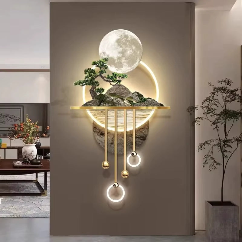 Moonlight LED Wall Art