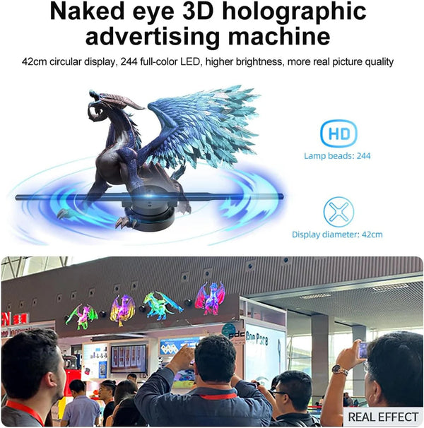 3D Hologram Display Fan