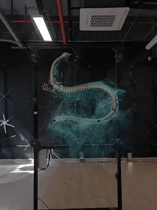 3D Hologram Display Fan