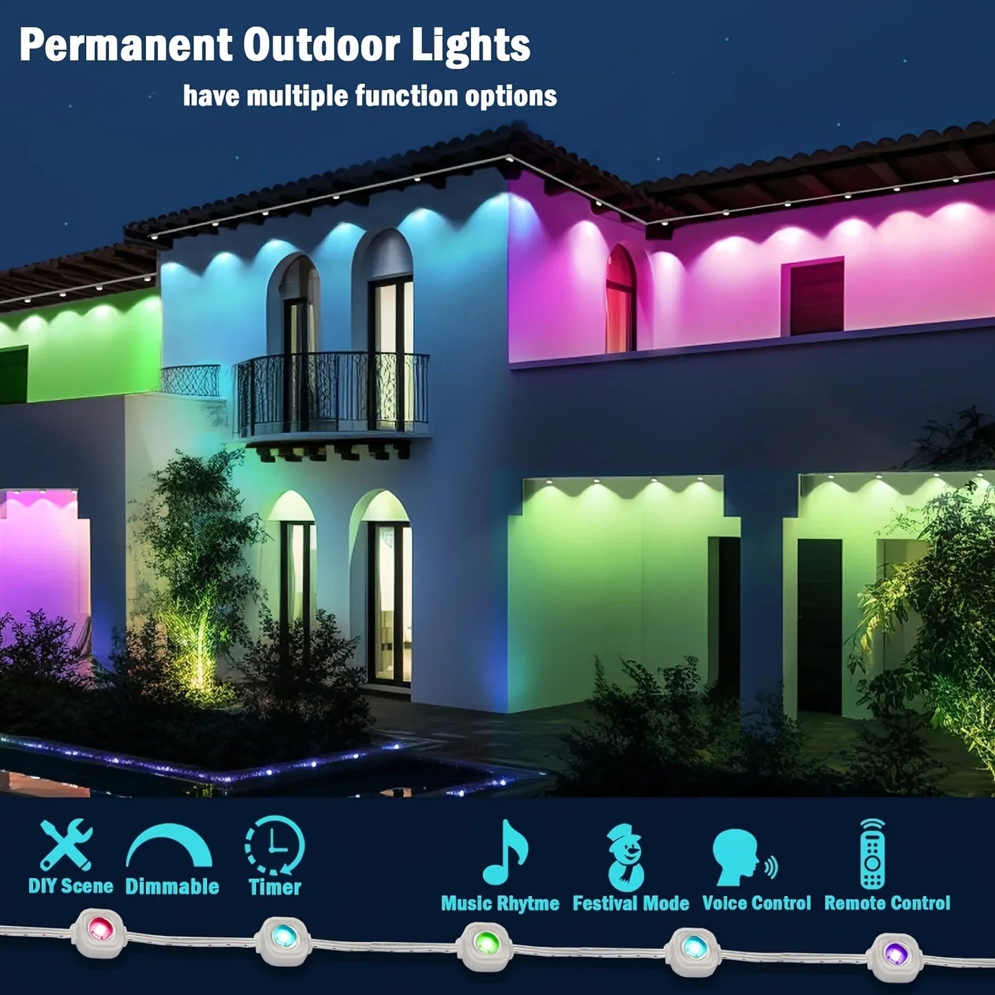 Smart Glow Outdoor Lights