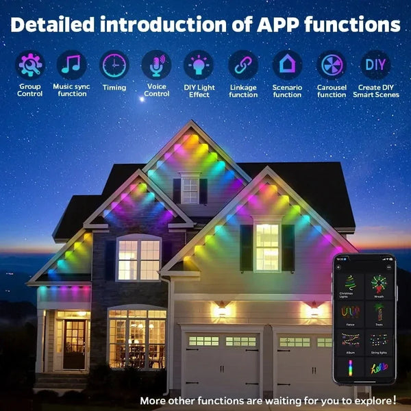 Smart Glow Outdoor Lights